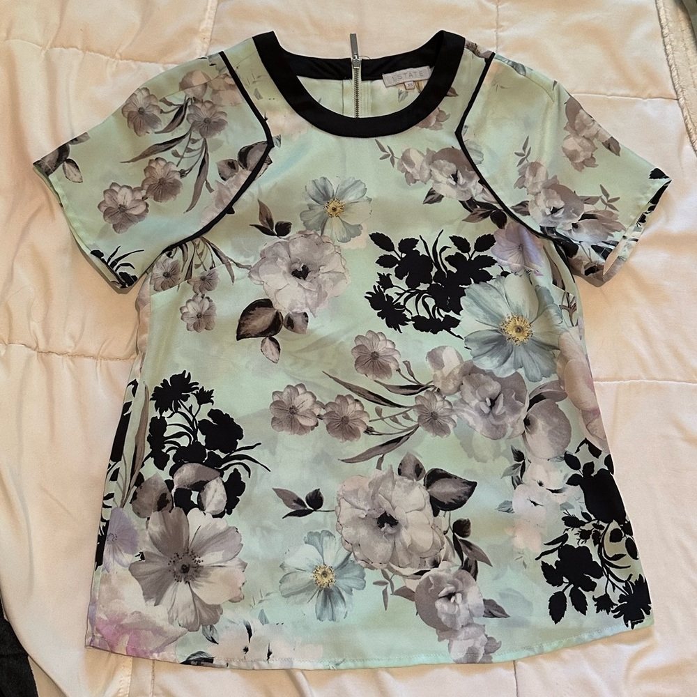 1. state Floral Blouse XS